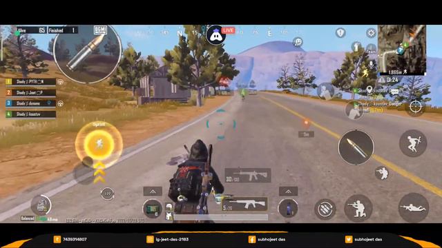 BGMI LIVE WITH SHADY SQUAD (RP M9 mission Week 3) смотреть онлайн