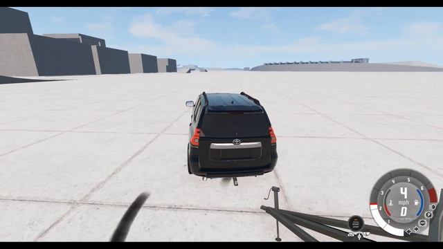 BeamNG-Toyota Land Cruiser Prado 2.7L Diesel vs Prado 4.0L Petrol-Who pulls the truck better смотреть онлайн