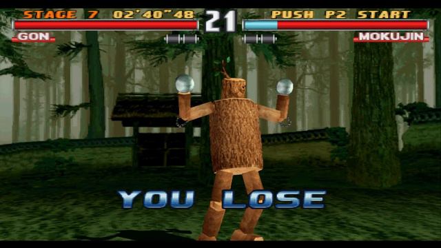 TEKKEN 3 | Gon with True Ogre Moves Arcade смотреть онлайн