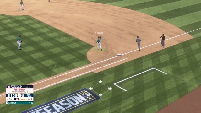 RBI Baseball 21 Postseason Mode: ALDS Game 4 - Finishing the Series at Home! (Rays @ Mariners) смотреть онлайн