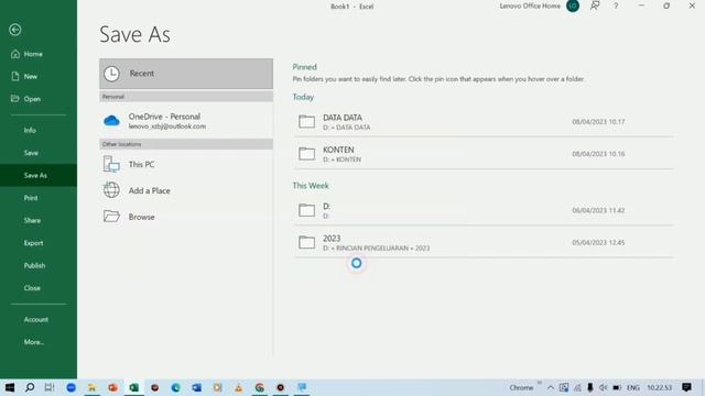 Cara Menyimpan Excel Ke Format xls (Versi Lama) dan Format xlsx (Versi Baru) смотреть онлайн