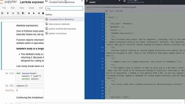 Git Hub repos for Python Code tutorial смотреть онлайн