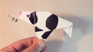 McDonald's Origami Tray Mat