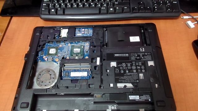 Замена термопасты и чистка HP ProBook 4545s
