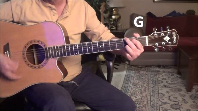 How to play Happy Birthday on guitar / only 3 chords / 40 second lesson! смотреть онлайн