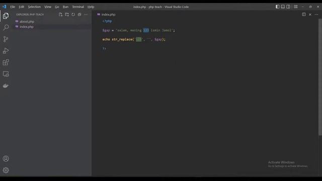 9. String. Matn. Text | PHP dasturlash tili o'rganish смотреть онлайн