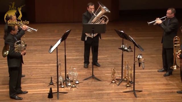 Goldberg Variations (J.S Bach) for brass quintet смотреть онлайн