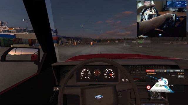 ETS 2 - DAYI ÜSTÜME KIRDI, ZOR KURTARDIM! FORD TAUNUS MODU смотреть онлайн