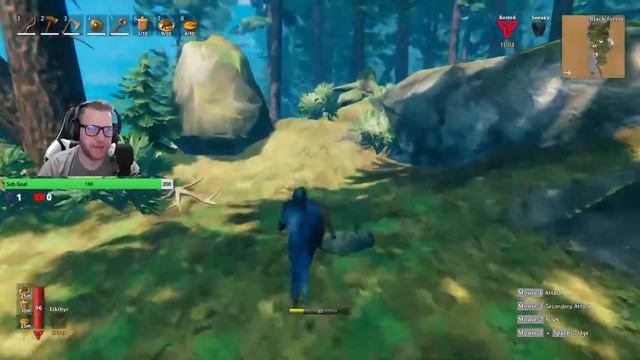 continuing our new Valheim world with TheeAzreal... смотреть онлайн