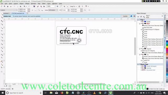 Setting Up and Using Laser Plugin for Corel смотреть онлайн