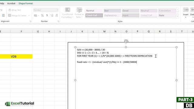 5 Excel Depreciation Functions You Need to Know: SLN, SYD, DB, DDB, VDB смотреть онлайн