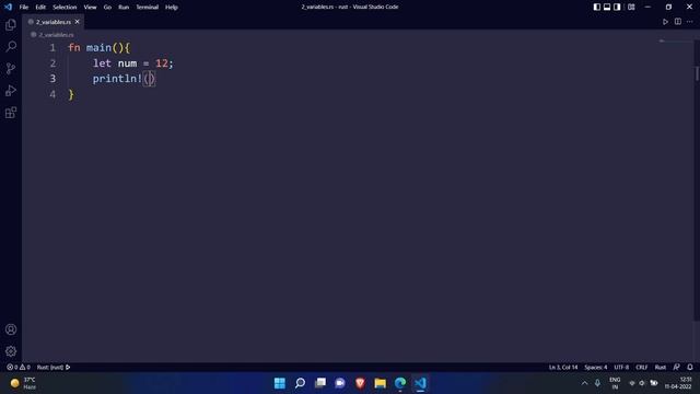 Variables In Rust | Rust Complete Tutorial In Hindi | #4 смотреть онлайн
