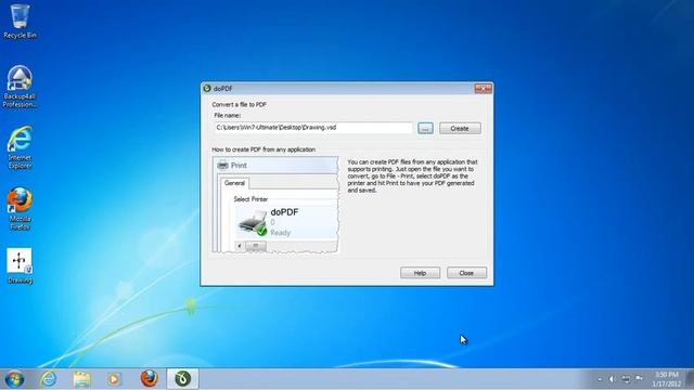 Convert visio to PDF Tutorial смотреть онлайн