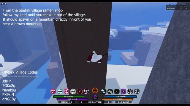 Shadow Snowman Spawn Location + Obelisk Codes ( Shindo Life Roblox ) смотреть онлайн