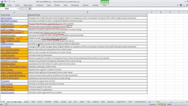 Introduction to Excel String and Text Functions смотреть онлайн