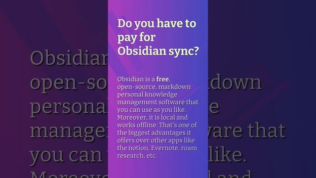 How safe is Obsidian sync? смотреть онлайн