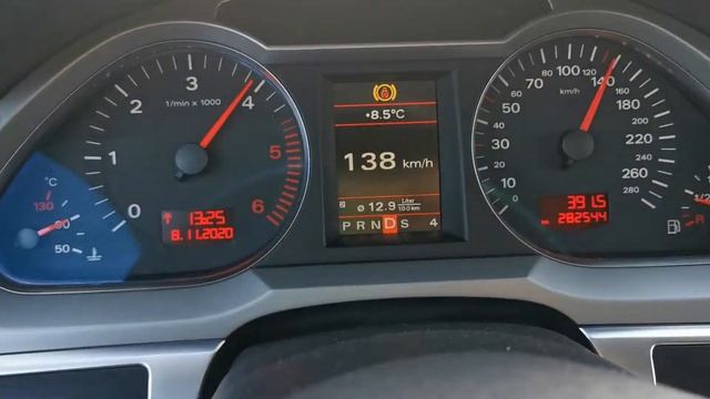 Audi A6c6 avant, 2.7tdi Quattro, Tiptronic, (BPP) 0-190kmh смотреть онлайн