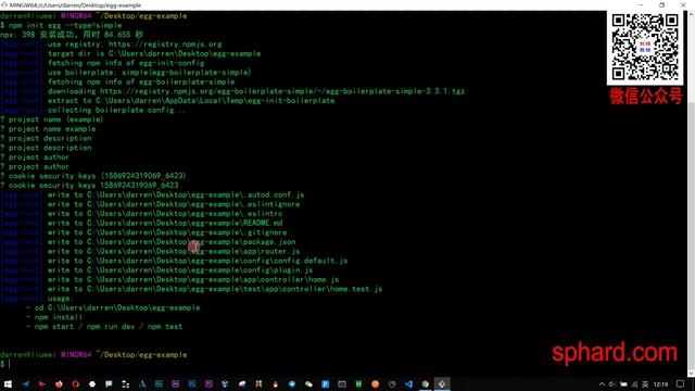Egg.js教程-1.介绍和环境搭建 смотреть онлайн