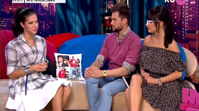 Нюша в программе "Двое с приветом" на RU.TV 12.5.15 смотреть онлайн