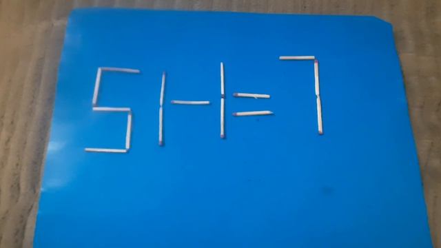 51-1=7Переставьте 2 спички#puzzle #головоломка #math #сірники #маtchstickpuzzle смотреть онлайн