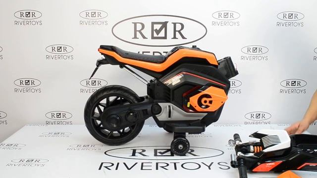 Детский электромотоцикл X111XX (RiverToys, сборка)