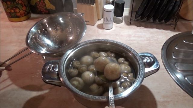 Ինչպես մարինացնել շամպինիոն սունկը \Маринуем шампиньоны\How To Marinate Mushrooms Champignons