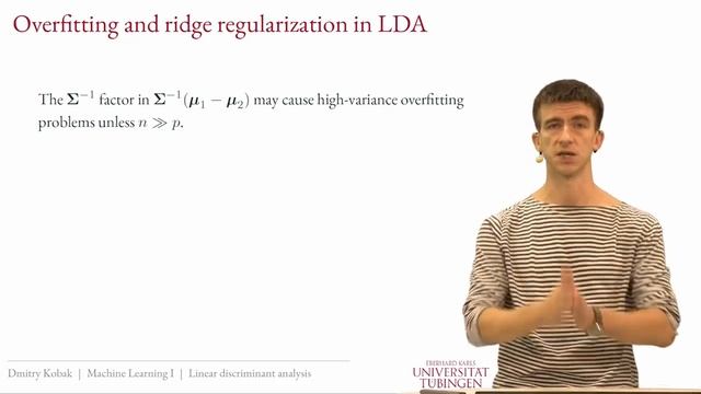 Introduction to Machine Learning - 06 - Linear discriminant analysis смотреть онлайн