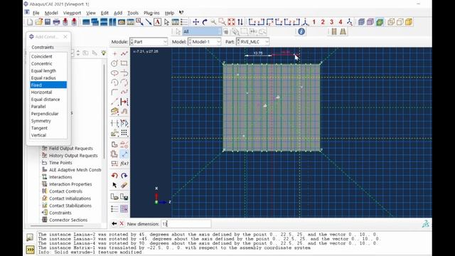 How to model MULTILAYER composites in ABAQUS смотреть онлайн