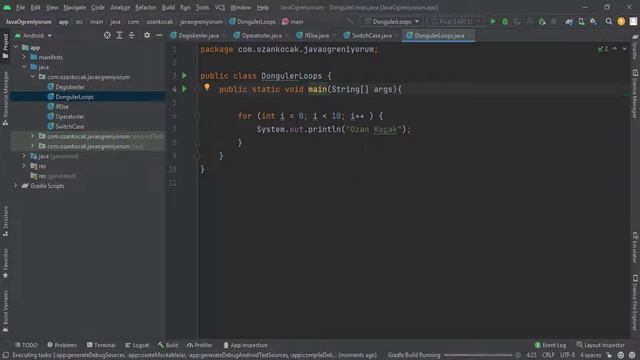 Android Mobil Programlama Dersleri Java & Kotlin #11 Java For Döngüsü (For Loop) #AndroidStudio смотреть онлайн