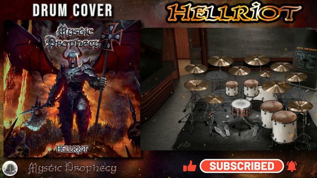 Mystic Prophecy "Hellriot" | MIDI Drum Cover смотреть онлайн
