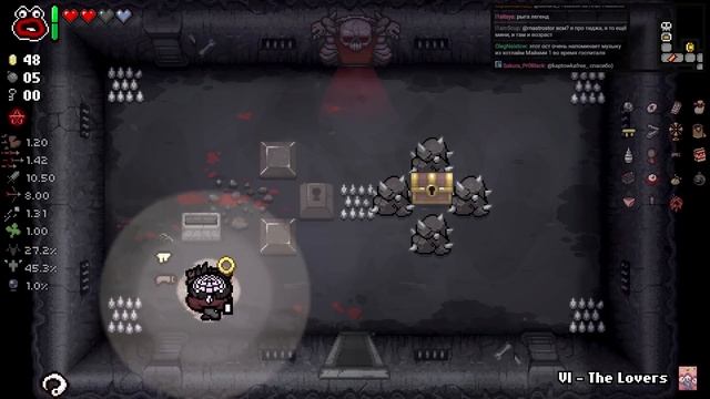 Испорченный Азазель с проптозисом // The Binding of Isaac: Repentance #53 смотреть онлайн