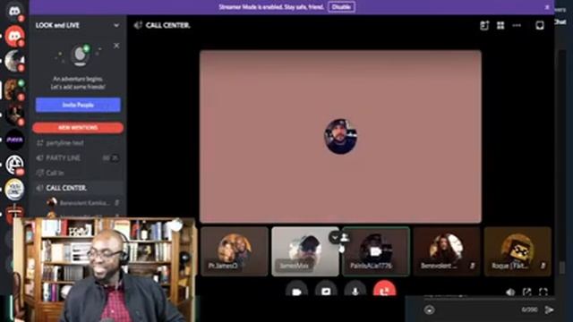 Let us React together on Discord with Pastor James. смотреть онлайн