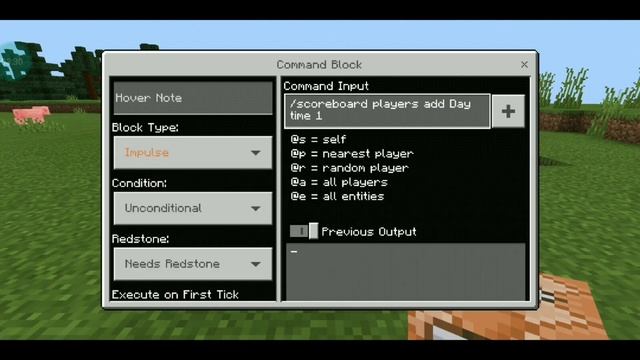 How to make a day counter in Minecraft Mcpe, bedrock, Android, iOS using commands . смотреть онлайн