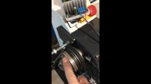 Установка электронной гитары на токарный станок WM 210V.