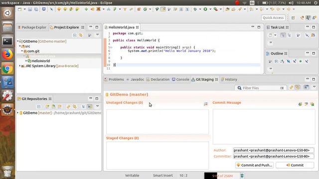 Import Project In Eclipse From GitHub Repository || 2018 смотреть онлайн
