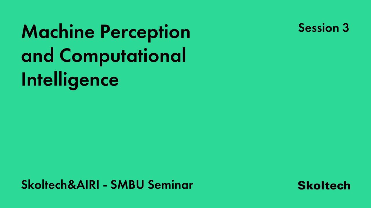 Machine Perception and Computational Intelligence Seminar (Sesssion 3) смотреть онлайн