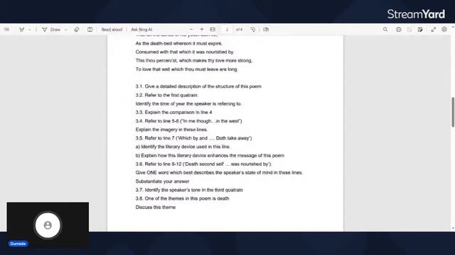 Sonnet 73 By Mrs Sibiya смотреть онлайн
