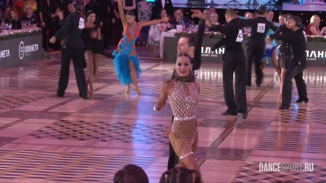 Andrei Kiselev - Anastasiya Kiseleva, RUS, 1/8 Rumba