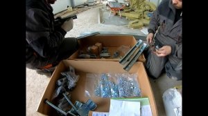 Монтаж секционных промышленных ворот АЛЮТЕХ компанией «Golden Gate»