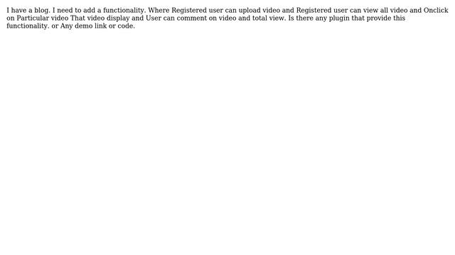 Wordpress: Register User can post video смотреть онлайн