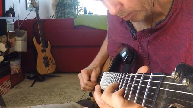 Tangram - A guitar solo tribute to Tangerine Dream (Roland GR 55 synth) смотреть онлайн