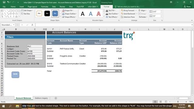 How to create Macro in Infor Q&A Excel add-in смотреть онлайн
