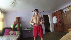 6000 подтягиваний за 30 дней. Трансформация тела. Подтягивания