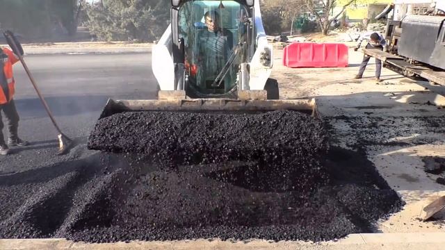 Крым. Симферополь. Мост на ул Толстого готов. Проезд открыт. смотреть онлайн