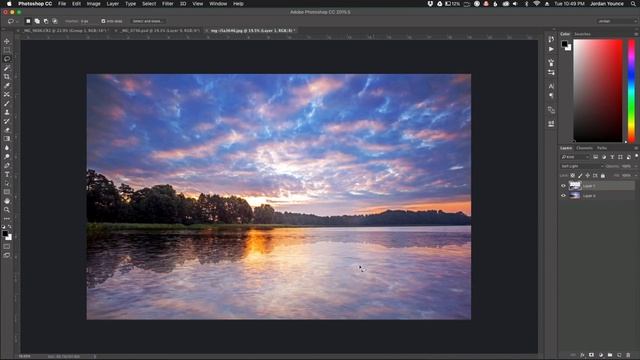 How to Add Water Reflections in Adobe Photoshop смотреть онлайн