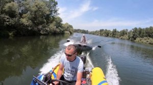 Буксировка лодки