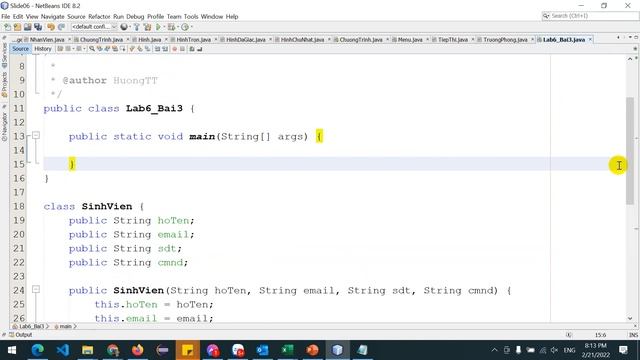 MOB1014 Lab6 Bai3 Regular Expression in Java смотреть онлайн