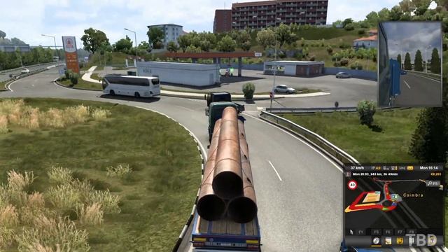 Euro Truck Simulator 2 - Iberia Gameplay (PC)
