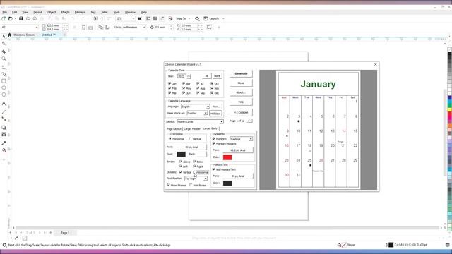 EP #04 - CorelDraw Full Tutorial in Tamil - How to Draw Daily and Monthly Calendar in CORELDRAW смотреть онлайн