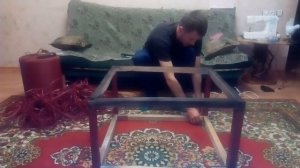 Стол из РОТАНГА ч.4